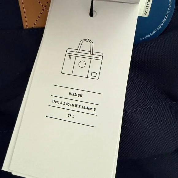 Herschel Supply Paris St Germain (PSG) Winslow Bag - Picture 6 of 6